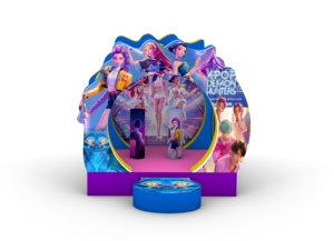 Castillo Inflable Comercial de 10x10 Pies con Soplador de Aire, Diseño K-pop Demon Hunters, para Niños, Brincolín para Fiestas - Product Image 3