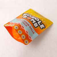 Sacs refermables personnalisables de qualité alimentaire avec fermeture éclair, pochettes verticales pour l'emballage de bonbons, friandises et snacks