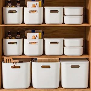<b>Storage</b> <b>Baskets</b> Rectangle Plastic With Handle 5L-10L For Home Dormitory <b>Storage</b> Organizing Fruits Toys Condiments - Product Image 1