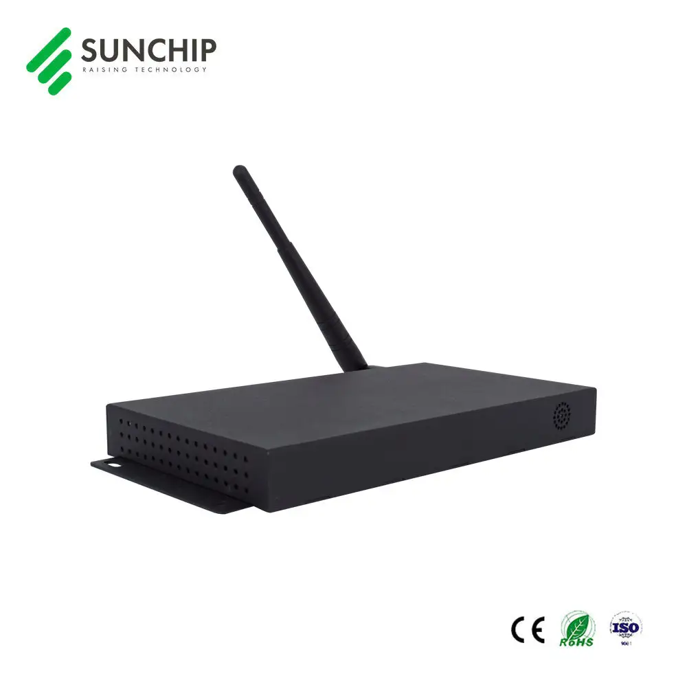 Full Hd 1080P Mini Android Wifi Rede android Publicidade Digital Signage Media Player 4K Box Com HD-MI