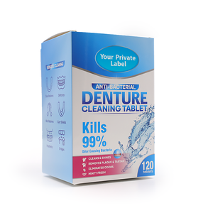 Pastiglie per detergenti per protesi effervescenti-pulizia profonda per denti finti e protesi parziali - Product Image 3