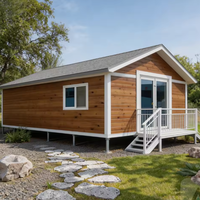 Maisons préfabriquées modernes en conteneurs, maisons miniatures 1 ou 2 chambres avec cuisine, cabane modulaire de luxe pour usage commercial ou résidentiel