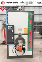 Harga Pabrik Generator Uap Gas Minyak 700kg/0.7ton Boiler Uap Tabung Api untuk Pabrik Minuman Industri
