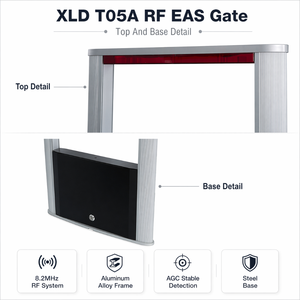 Antenne anti-vol RF mono <span class=keywords><strong>SUN</strong></span> LEADER XLD-T05A, détection 80-120 cm, 8,2 MHz, pour magasins de vêtements, supermarchés, pharmacies, commerce de détail - Product Image 4