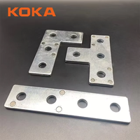 Supports de fixation Unistrut personnalisés toutes formes, pièces estampées en acier métallique