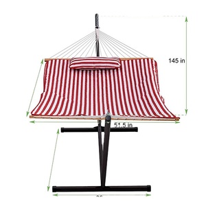 <span class=keywords><strong>Hamac</strong></span> d'extérieur matelassé en Polyester, lit-balançoire de 12 <span class=keywords><strong>pieds</strong></span>, <span class=keywords><strong>pour</strong></span> jardin et Patio - Product Image 1