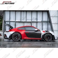 Kit carrosserie en fibre de carbone sèche, vente chaude usine, pour Porsche 911 992 19-24 Carrera 4S Cabriolet Turbo Targa GT2 RS GTS, mise à niveau GT3 RS