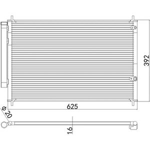 8846012280 Compatible pour Toyota pour Corolla Climatiseur Condenseur Numéros de pièce 88460-12280 - Product Image 3