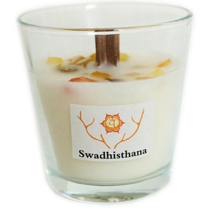 Bougie <span class=keywords><strong>solaire</strong></span> en cristal yoga, Chakra, Reiki - Product Image 3