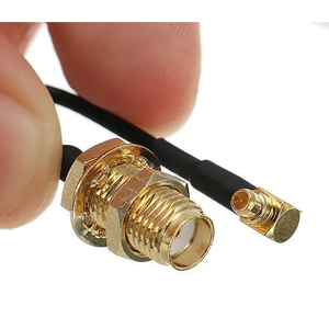 Angled SMA Female Adapter Connector Cable 70mm Flytower SMA Female for DIY VTX Racing <b>Drone</b> <b>Accessories</b> - Product Image 2