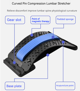 Các Nhà Sản Xuất Bán Buôn Có Thể Điều Chỉnh Thắt Lưng Máy Kéo Trở Lại Cáng Hỗ Trợ Thấp Lại Pain Relief Cơ Bắp Thắt Lưng Kéo Thiết Bị - Product Image 3
