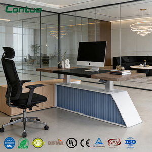 Escritorio Eléctrico de 3 Secciones con Motor Dual Avanzado, 4 Posiciones Preestablecidas con Memoria, Anticolisión y Alta Capacidad de Carga - Product Image 1