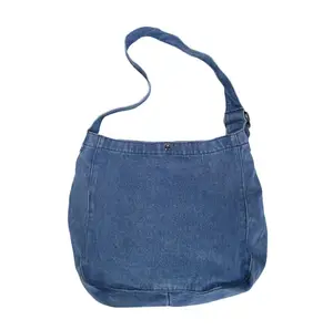 Sac à bandoulière décontracté pour femme, nouvelle-zélande, écologique, fourre-tout en Denim, nouvelle-tout 100