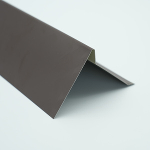 Tablier de <span class=keywords><strong>gouttière</strong></span> de toit en métal de bord d'égouttement de l'acier FHA de couleur bronze blanc clignotant - Product Image 3