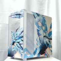 Excellente qualité Conception la plus récente ASUSS ROG SnowBlister Graphiques personnalisés Étuis d'ordinateur Châssis de jeu pour les étuis à domicile Cool & Towers