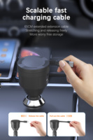 Pengisi Daya Mobil PD 40W USB-C Dual Port Fast Charging QC 3.0 dengan Bahan Tahan Api untuk Ponsel, Earphone & Mobil