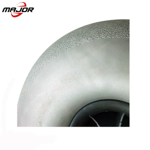 Roue pneumatique en <span class=keywords><strong>PVC</strong></span> de 16 pouces, pneus de chariot de plage de 400 mm pour chariots de sable - Product Image 5