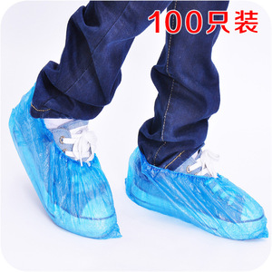 Fundas de plástico desechables para zapatos, gruesas, impermeables, para uso en interiores y exteriores, protección contra la lluvia para adultos y niños, unisex - Product Image 5
