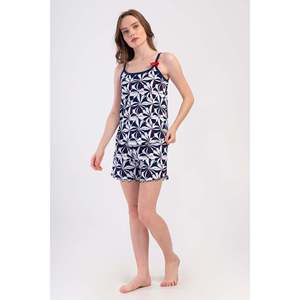 Top ovalado para mujer con tirantes de cuerda y falda estilo Biblic con lazo - Product Image 4