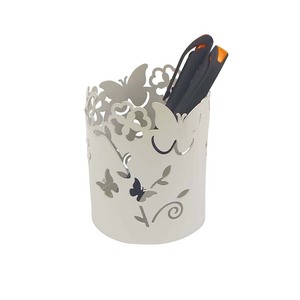 High Quality Round Metal Pen Holder <b>Desk</b> Organizer with Modern <b>Simple</b> Design BSCI Certified Hot Sell Home Decoration - Product Image 2