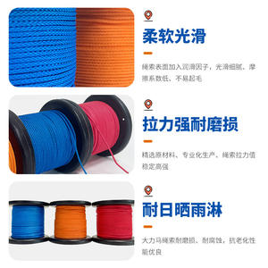 Cuerda de escalada Xinda Throwing Rope de 2 mm Dinma para escalada en árboles, rocas y deportes de aventura. - Product Image 5