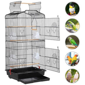41 inç <span class=keywords><strong>Parakeet</strong></span> çift Aviary ekstra büyük kafes açık bahçe toptan kuş kafesleri büyük papağan - Product Image 2