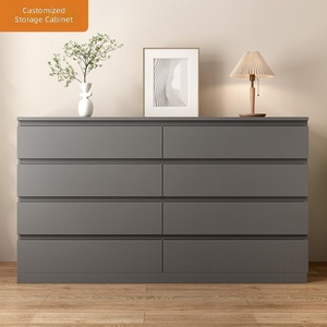 Meubles de salon multifonctionnels modernes et écologiques de <span class=keywords><strong>grande</strong></span> <span class=keywords><strong>capacité</strong></span>, armoires de rangement avec tiroirs, commodes de chevet pour la chambre à coucher - Product Image 2