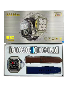 Nouvelle Arrivée Z85 Max S9 Ultra Smartwatch 3 Bracelets Écran TFT Fitness <span class=keywords><strong>Appel</strong></span> Bluetooth Étanche IP67 Suivi du Sommeil Z85max - Product Image 1