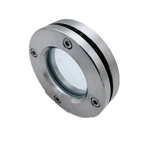 หน้าต่างสังเกตการณ์แบบหน้าแปลนเชื่อมติดท่อสแตนเลส 304 สำหรับงานสุขาภิบาล - Product Image 5