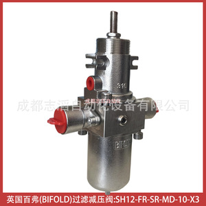 Vanne de réduction de pression à filtre pliant Sh12 Fr Sr Md 10 X3 Eau 1/2 po Manuelle - Product Image 2