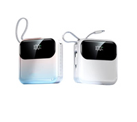 Promotion : Batterie externe ultra-fine Li-Polymère 20000mAh à charge rapide avec affichage LED et logo personnalisé, USB Type-C pour iPhone