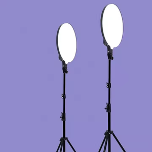 Lampe LED de remplissage vidéo <span class=keywords><strong>pour</strong></span> diffusion en direct sur smartphone, écran plein rond de 56 cm, beauté professionnelle, photographie, lampe de 18 pouces - Product Image 1