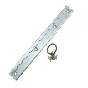 לוגיסטי מסלול End יחיד Stud התאמת אלומיניום L מסלול לכבול מערכת - Product Image 1