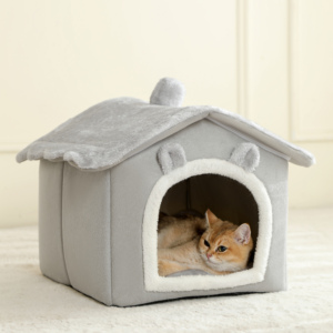 בית מחמד מתקפלת בית חתול נשלף לרחיצה בית גור מערת ספה בית עבור כלבים קטנים ובינוניים מיטות חיות מחמד מיטות חיות מחמד - Product Image 5