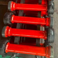 Tuyau droit haute pression pour tête de puits 1502 F M 3 pouces 3 pieds 15000 psi, raccord intégré avec union à marteau pour le secteur pétrolier