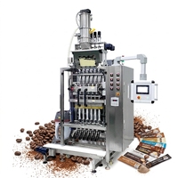 Machine de remplissage automatique multi-voies pour sachets de poudre de boisson et d'aliments, pour l'emballage de café et de sucre en bâtonnets avec des sacs en papier
