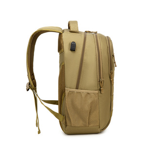 Masawei Tactical <b>Backpack</b> Large Capacity Waterproof Outdoor Sports <b>Backpack</b> Men's Hiking Travel Bag Solid Color - Product Image 3