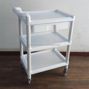 BT-UY006 bệnh viện ba kệ giỏ hàng kích thước nhỏ ABS tiện ích xe đẩy thuốc, lâm sàng điều dưỡng Xe đẩy bệnh viện xe đẩy y tế - Product Image 2