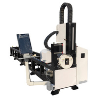 Machine de découpe laser à fibre CNC pour tubes métalliques GD-6012, prix économique, haute vitesse, 3 kW, machine de découpe laser CNC pour tubes