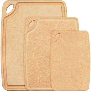 Tabla de Cortar de Fibra de Madera Natural Antideslizante, Tabla de Cortar Compuesta de 3 Capas, Bloque para Cortar Carne, Frutas y Verduras, Tabla de Cortar de Cocina No Porosa - Product Image 1