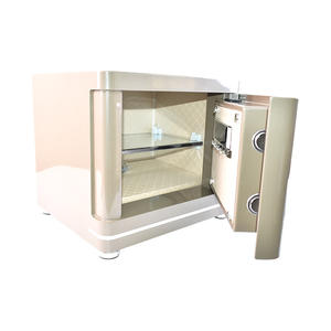 Caja de seguridad para el hogar, pequeña, antirrobo, totalmente de acero, con contraseña de huellas dactilares, caja de seguridad para oficina, inteligente, nuevo, Envío Gratis, 38cm de alto - Product Image 2