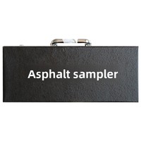 Bouteille d'échantillonnage d'asphalte en acier inoxydable, échantillonneur 1000/500 ml pour échantillon de rétention d'asphalte