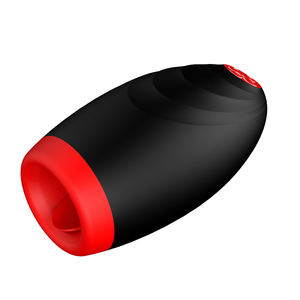 Wholesale Hot-Selling Styles Flaming Red Lip Automatic Suction Vibrating Stimulator - <strong>Male</strong> Adult Intimate Product - Product Image 1