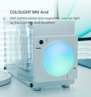 Panel de Luz LED Inteligente RGB para Controlador de Música Mix Acid, Sensor de Ritmo Modular Inteligente para Juegos, Control Moderno