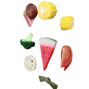 Simulazione gioco di cibo verdure frutta mais anguria adesivi frigorifero pvc frigorifero adesivi decorativi frigorifero