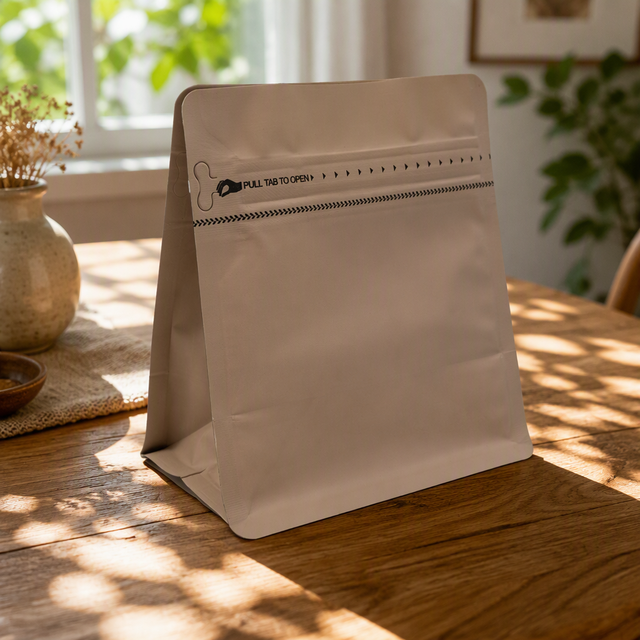 Coffee Beans Bag Custom logo Aluminum Foil Bags  Commercial Vacuum Seal Bags Private Label Production for Coffee Factories
