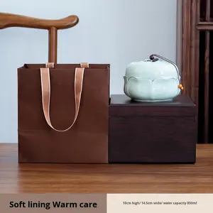 Urne funéraire en céramique pour animaux de compagnie, pour crémation et commémoration, scellée avec des perles, tailles grande/moyenne/petite, pour usage domestique, pot de soin post-cremation pour chats et chiens - Product Image 5