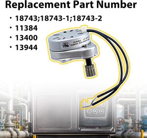 Moteur de minuterie 18743 pour <span class=keywords><strong>Fleck</strong></span> <span class=keywords><strong>5600</strong></span> 2500 2510 2750 9000 9100 9500 3200 3210 |   18743-1 18743-2 11384 13400 13944 - Product Image 3