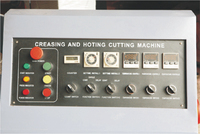 Machine de découpe et de rainurage manuelle à plat Dayuan ML750 à bas prix pour boîtes en carton et emballages de vin
