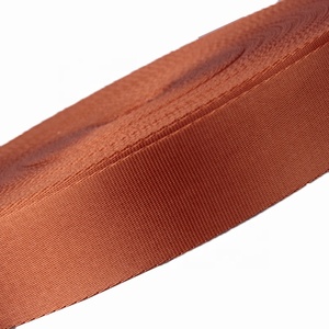 Sangle de sac à dos de 1 pouce en sangle simple Couleur orange Offre Spéciale 25mm Sangle en nylon à motif plat - Product Image 2